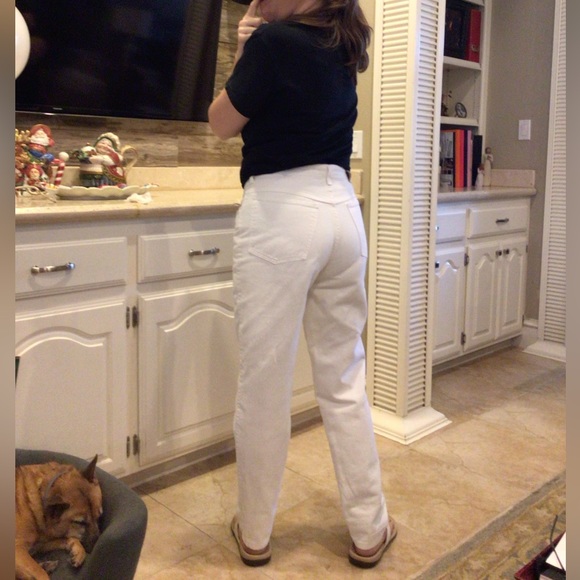 Vintage 1980’s Marithe Francois Girbaud White Jeans - Picture 4 of 9